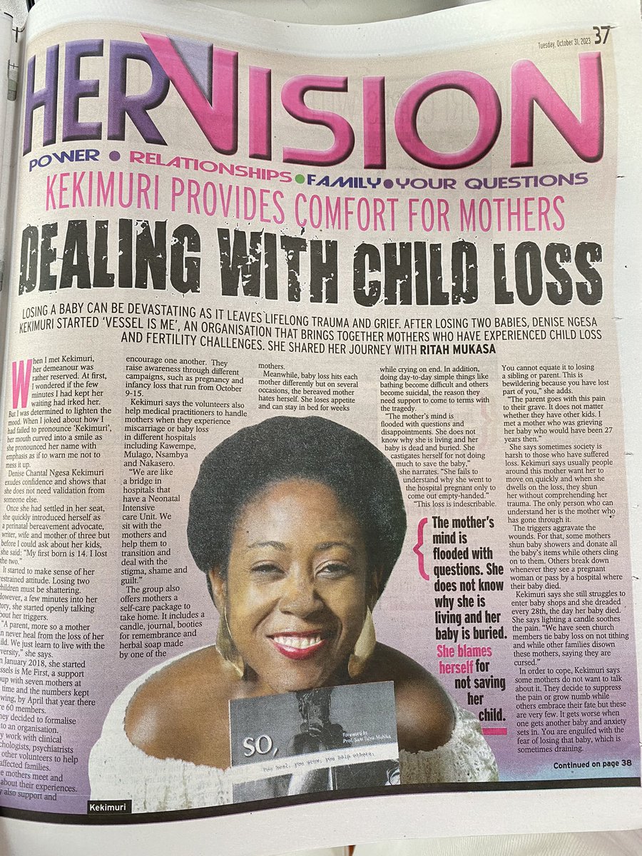 missdeedan's tweet photo. Get your copy of New Vision @kecho1 is in it. 🌻 https://t.co/MWoy8NGW4S