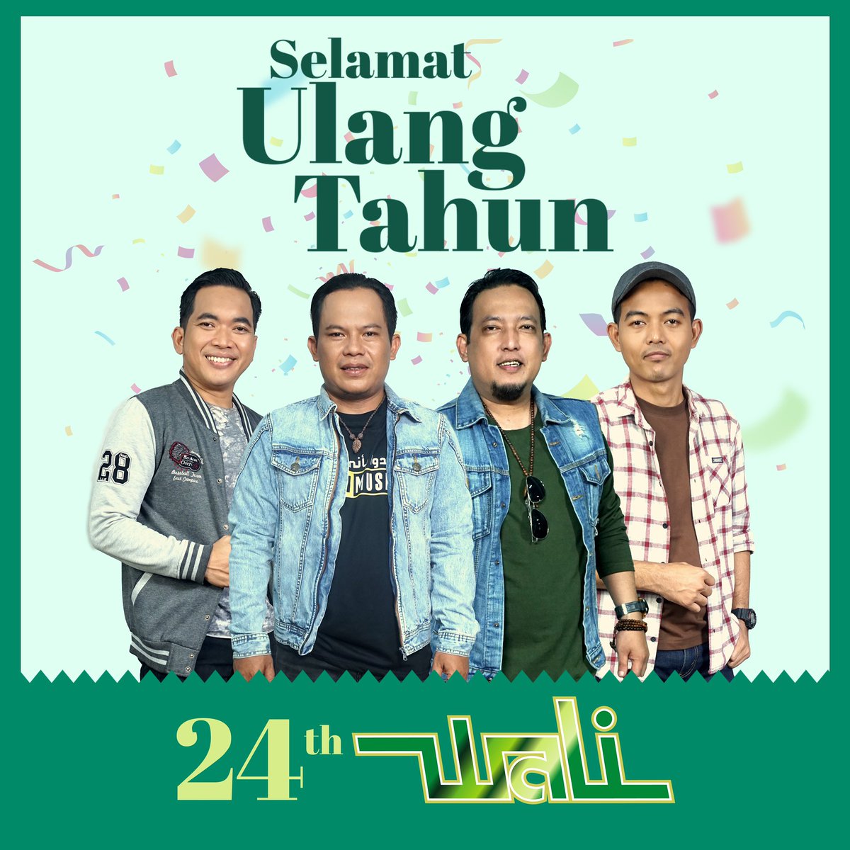 NAGASWARA_ID's tweet image. Selamat Hari Jadi Wali Band 🙌🏻 

Semoga selalu menjadi contoh, teladan dan juga panutan bagi Para Wali dan rakyat Indonesia.

Aminnn..

#24TahunWaliBand #WaliBand #Nagaswara