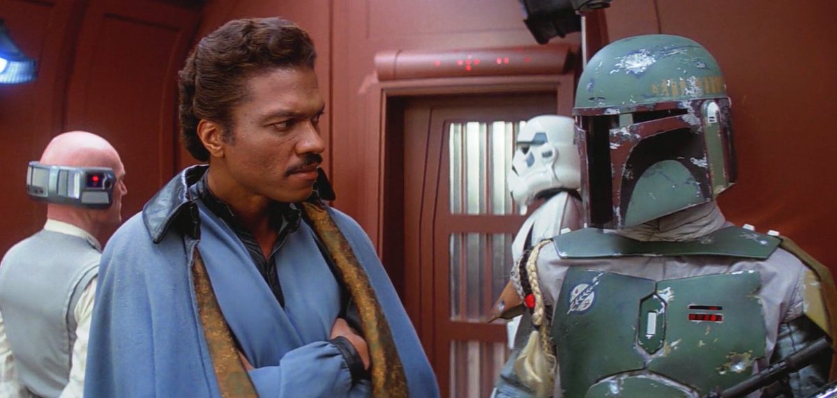 Star Wars: Episode V – The Empire Strikes Back 
#BobaFett #LandoCalrissian