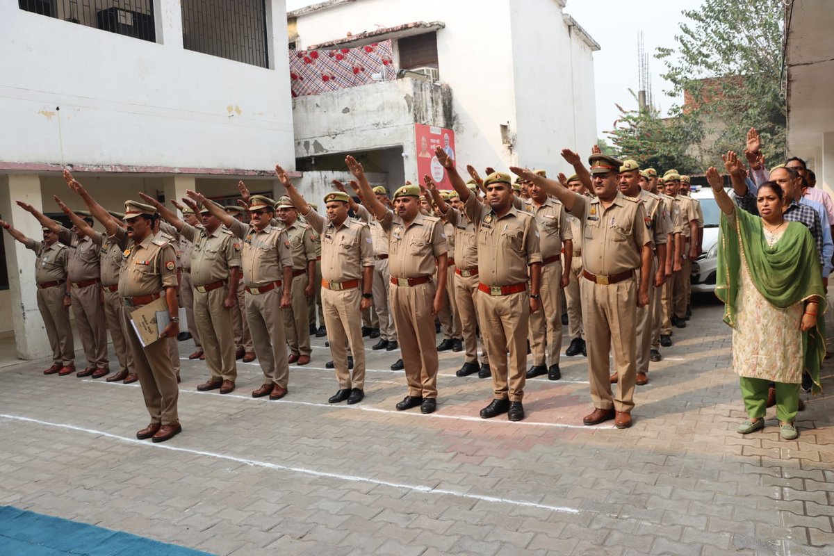 Baghpat Police tweet media