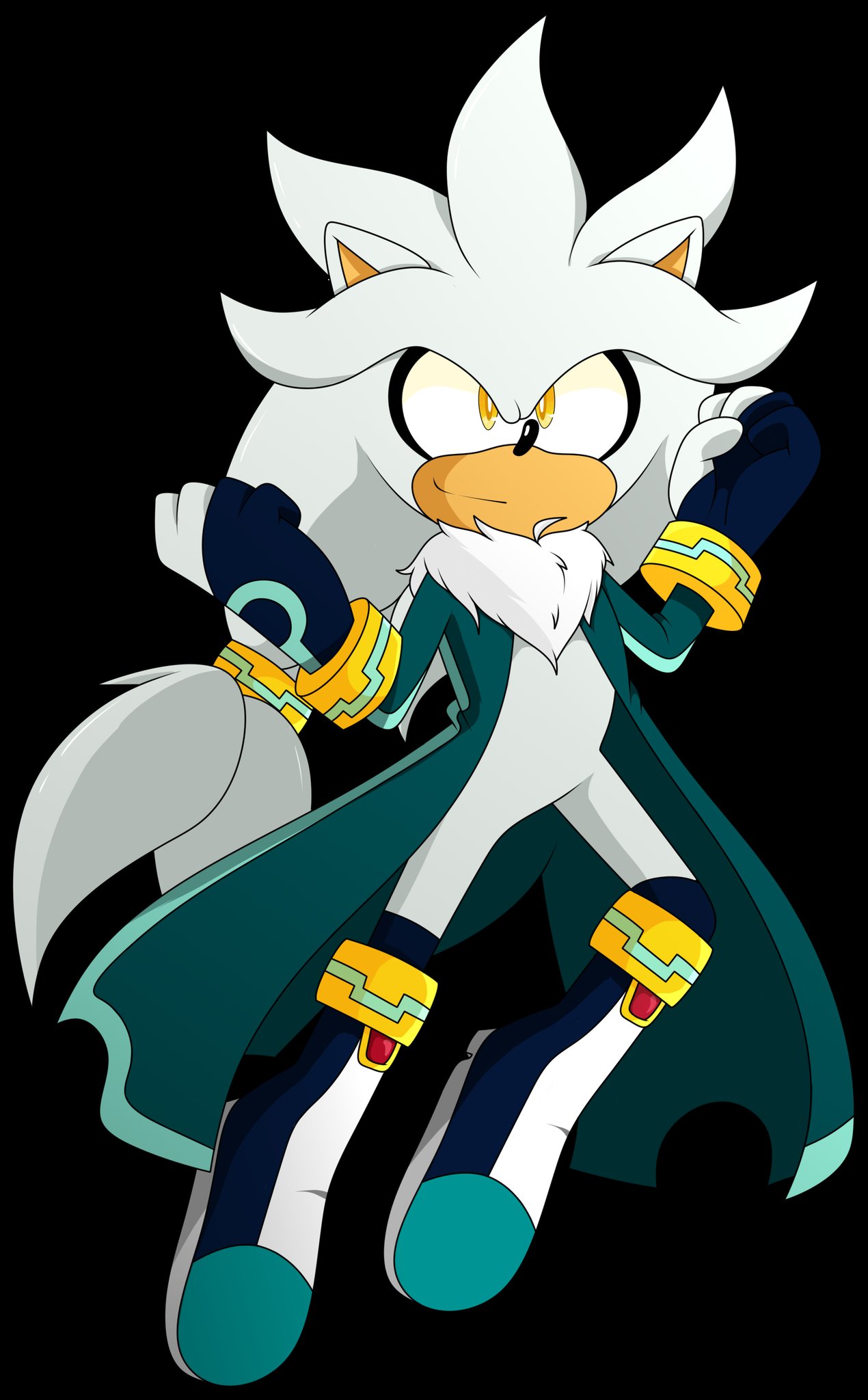 Silver,Shadow and Sonic Fusion+ SpeedArt