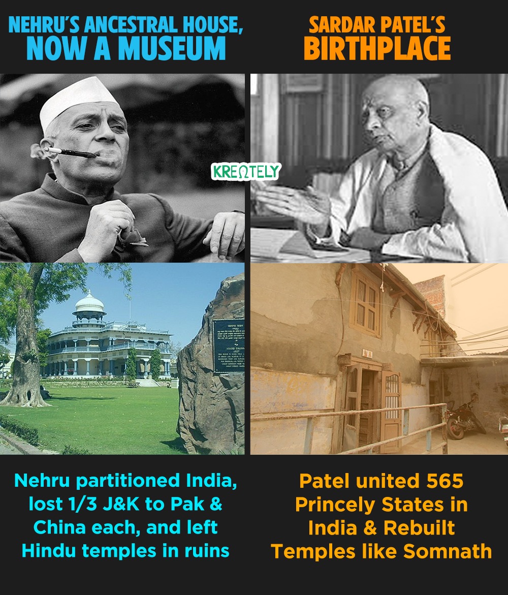 Bharat's leader vs Arfa's icon
#SardarPatel #SardarPatelJayanti