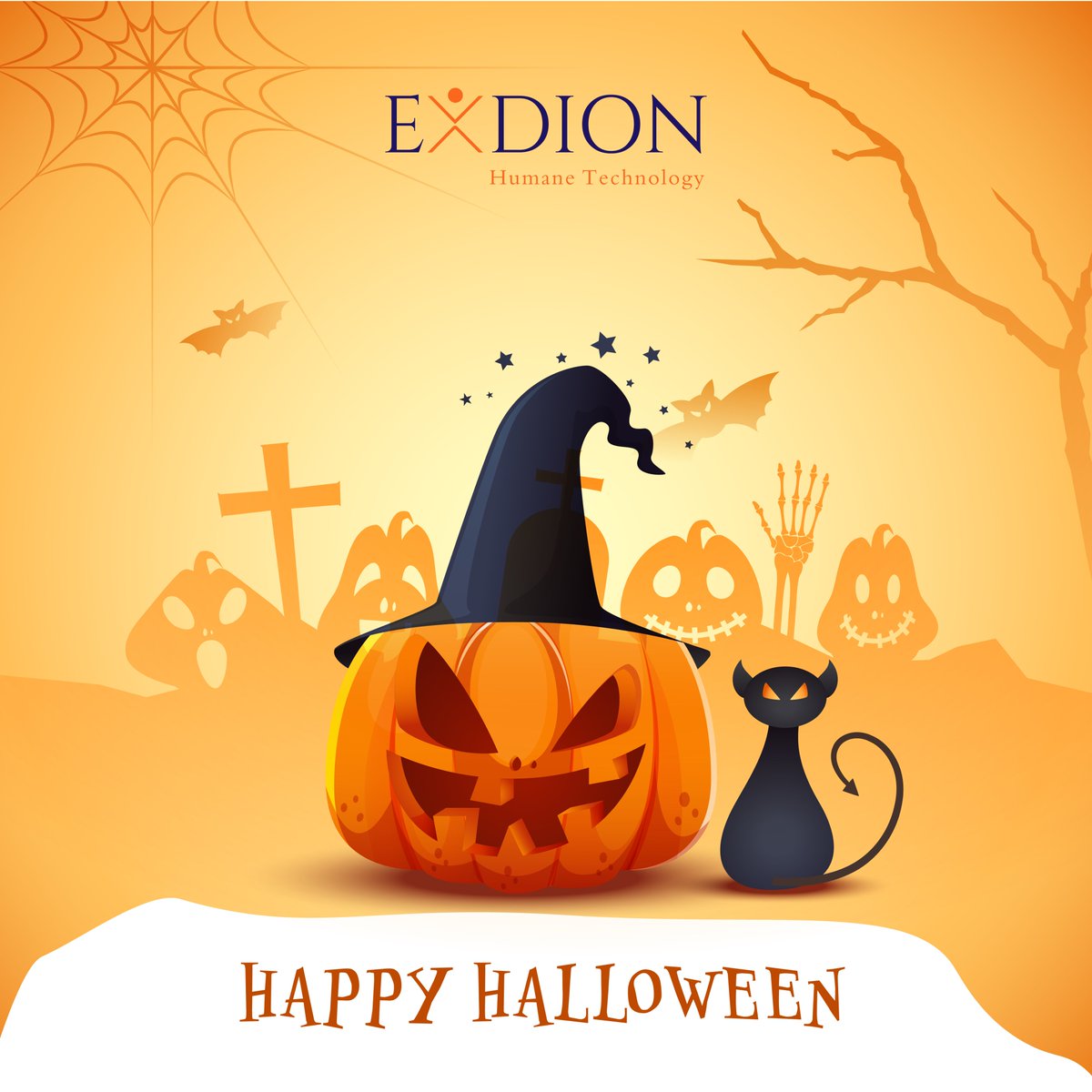 ExdionSolutions's tweet photo. 🎃👻 #HappyHalloween from Exdion! 🕷️🧛‍♂️
Unearth the thrills, embrace the chills, and savor the spook-tacular moments this Halloween! Wishing you a hauntingly good time filled with tricks, treats, and spine-tingling surprises. 🦇🍬💀
#HalloweenHorrors #ExdionScares https://t.co/vmfOP3dK5z