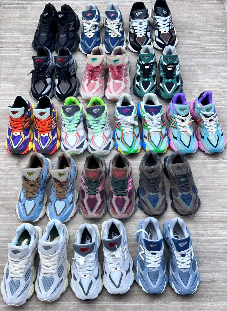 Pharesbyese's tweet photo. NEW BALANCE 9060 in 16 colors 😍

Size 40-45, N47,000

(Price is temporary) https://t.co/rDUrjvzTUg