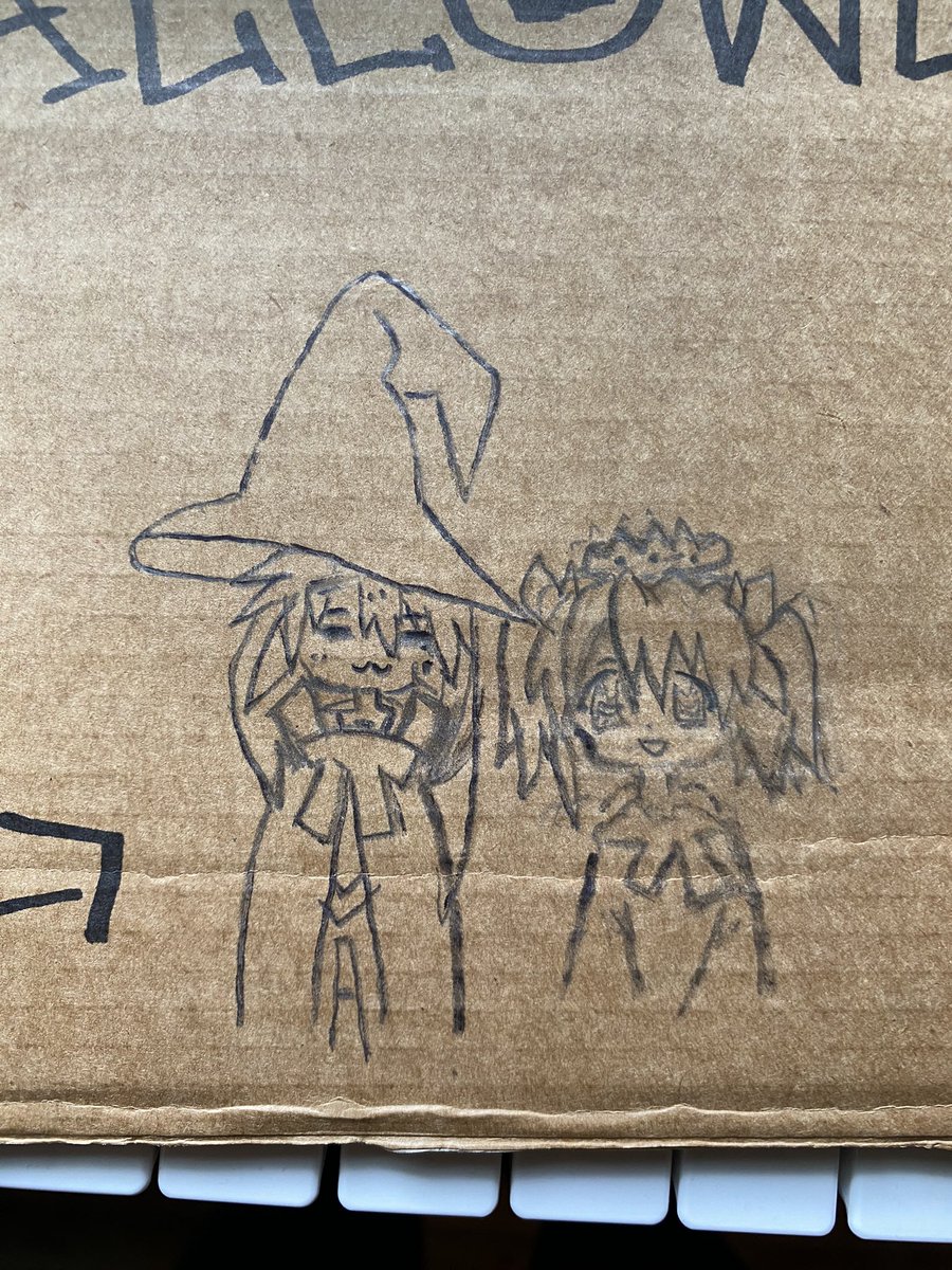 One bag per child or this witch (konata) will eat you