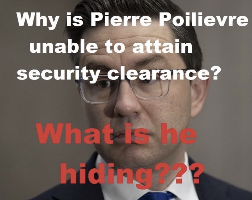 @PierrePoilievre #WhatIsPierrePoilievreHiding 🚩🚩🚩