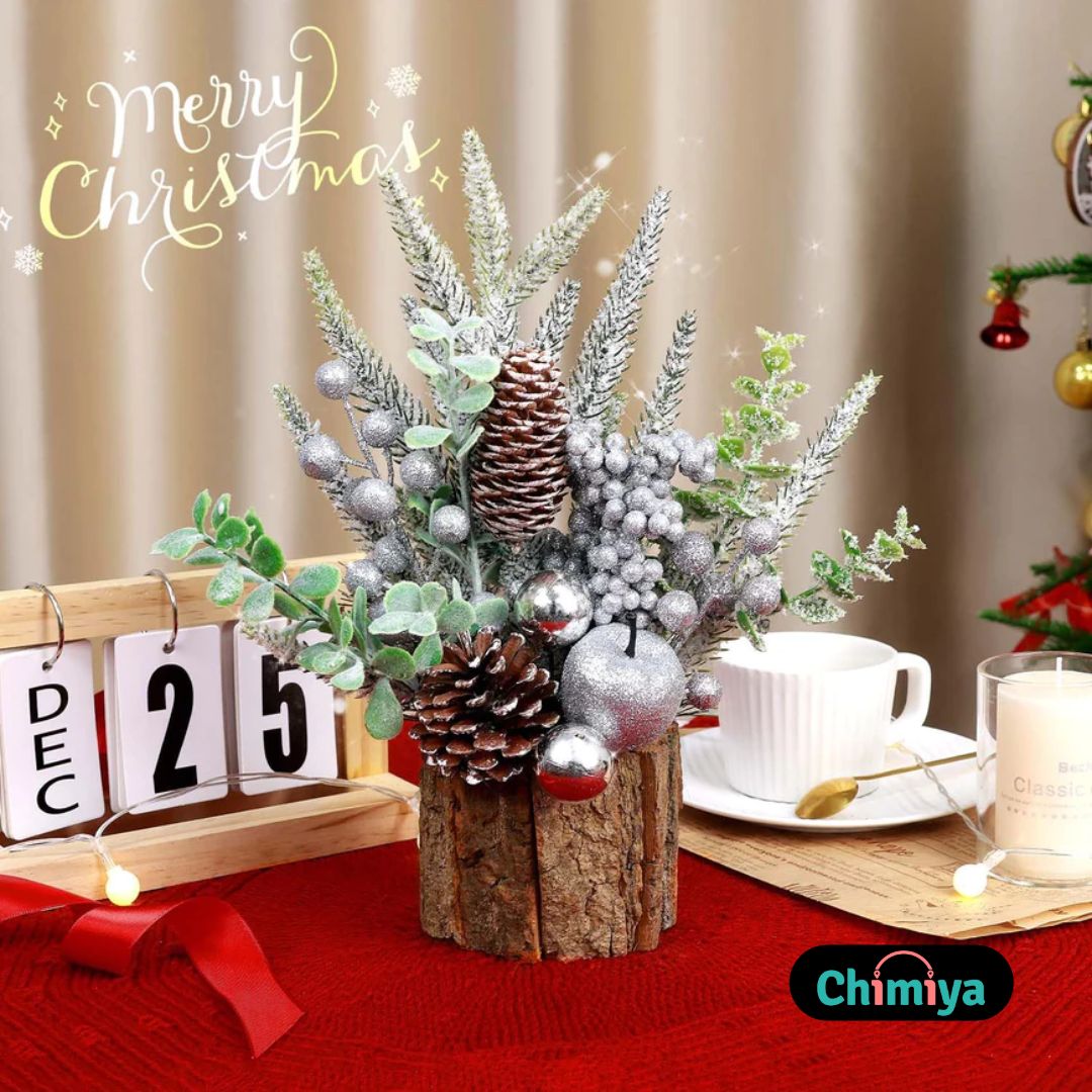 Small Christmas Tree Tabletop Artificial Mini Christmas Tree Decorations 
.
.
.
#Small #ChristmasTree #Tabletop #Decorations #holidayornaments #RedBerry #pineconedecor #Greenery #homedecorationideas #xmasdecorations #Christmas #thechimiya @thechimiya
chimiya.com/products/small…
