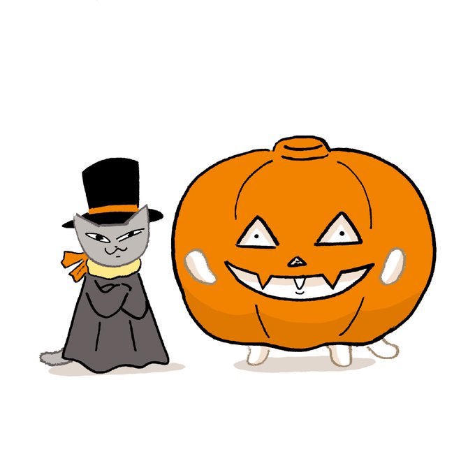 「black headwear jack-o'-lantern」 illustration images(Latest)