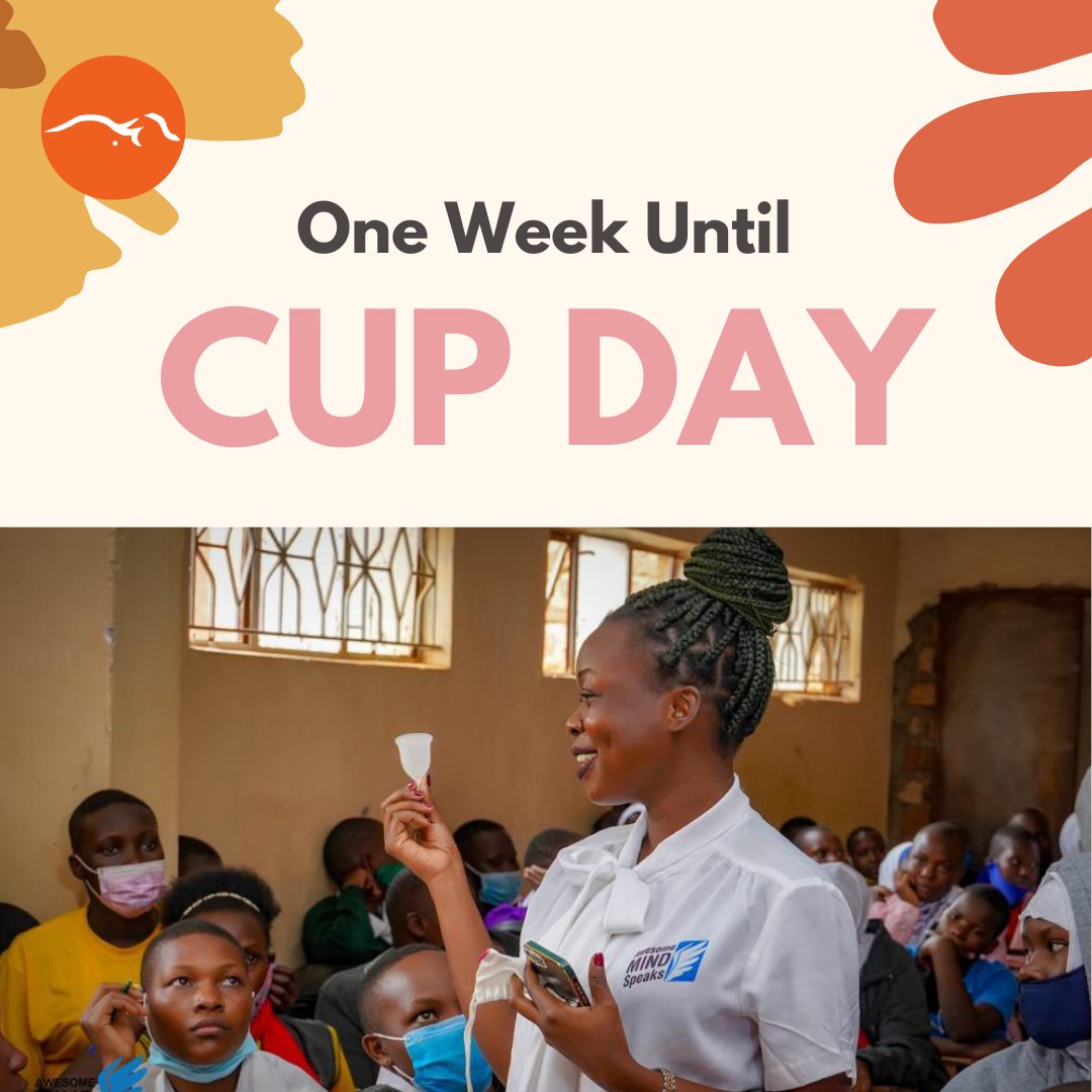 The Cova Project (@thecovaproject) on Twitter photo It's ONE WEEK until CUP DAY! Now is the time to engage your friends, company or school in Cup Day! On Nov 7th let's place a sure bet and donate $7 to The Cova Project to provide menstrual cups for girls experiencing period poverty! It's ONE WEEK until CUP DAY! Now is the time to engage your friends, company or school in Cup Day! On Nov 7th let's place a sure bet and donate $7 to The Cova Project to provide menstrual cups for girls experiencing period poverty!