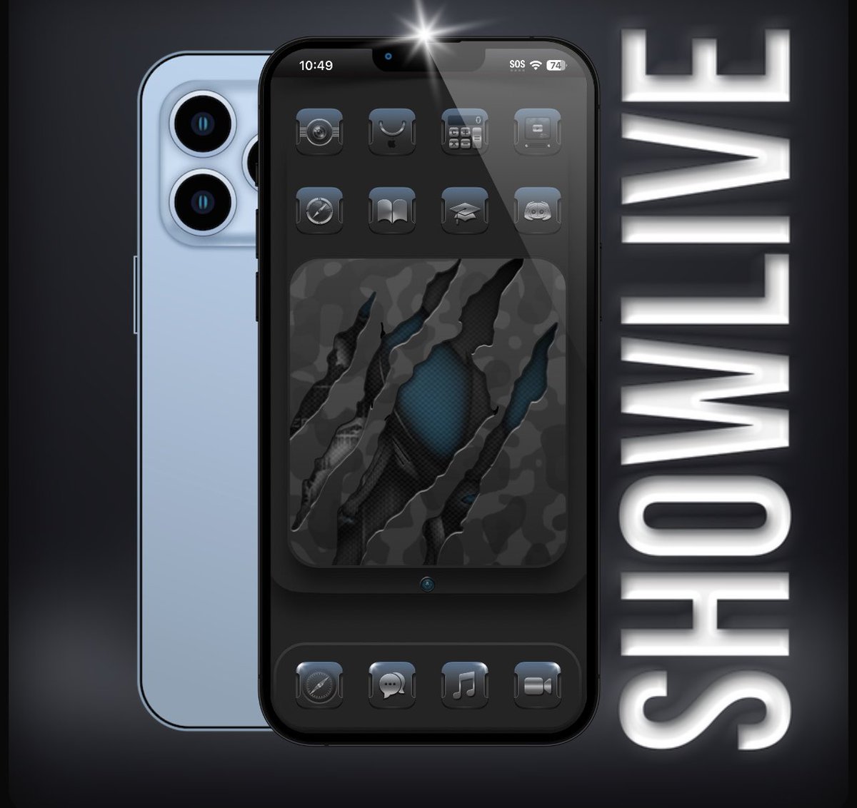 MiKE_i0S's tweet photo. That late night monday post
#iPhone12ProMax #iOS16.1.2 #nojailbreak #showlive
#screenshotSL By : @SeanKly
#wallpaper By @C1NY
RoyaltyDark V1 iCons By : @moondr1
🔥 Credit To Everyone Else definitely 🔥 https://t.co/6m7NOnzkr1