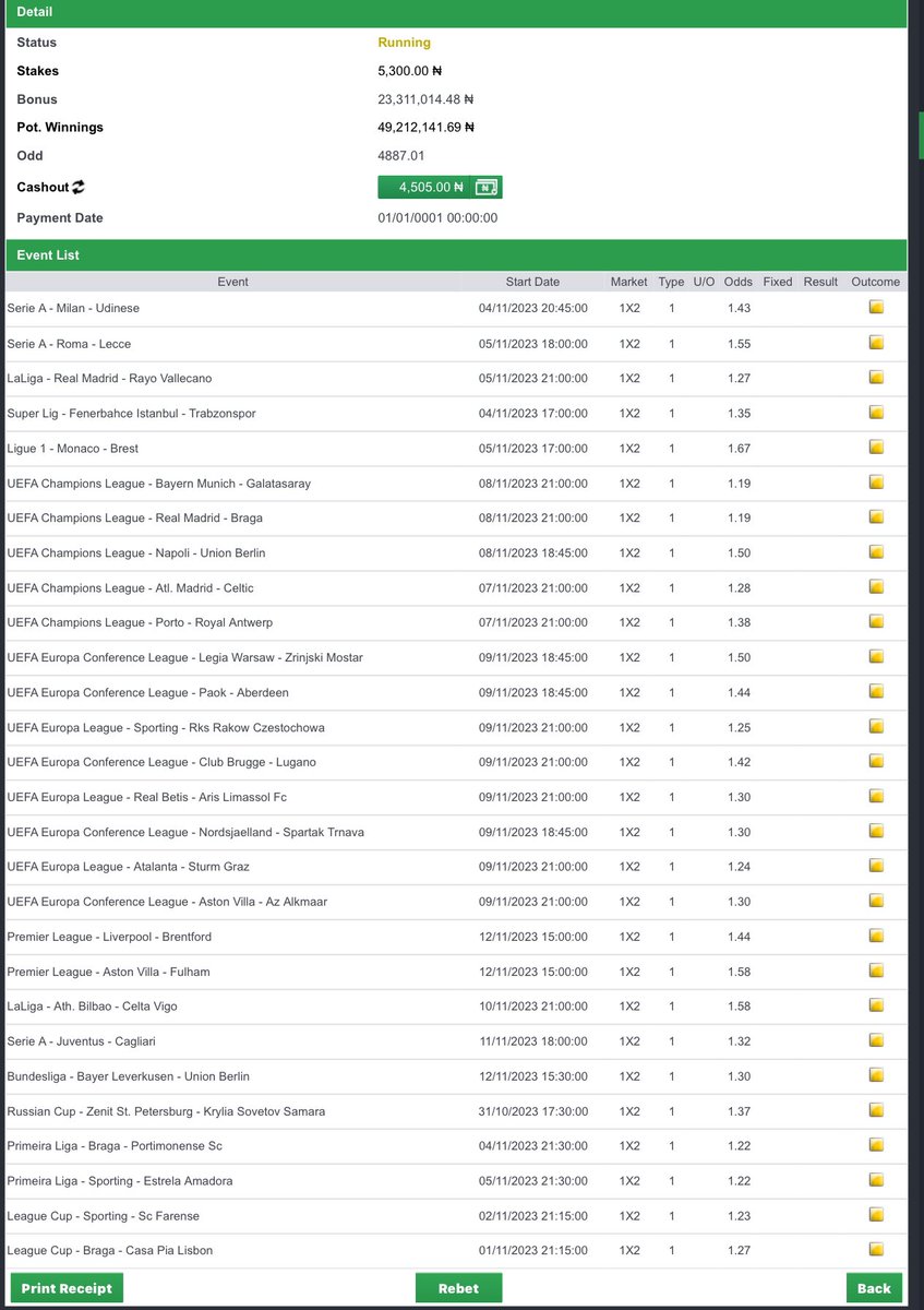 DESOJI_YL's tweet photo. Home to win 
5k Odds - 5MQKS7R

1k Odds edit - 5MQKWJ9
90 Odds edit - 5MQL29N https://t.co/XG5zX7xZyV