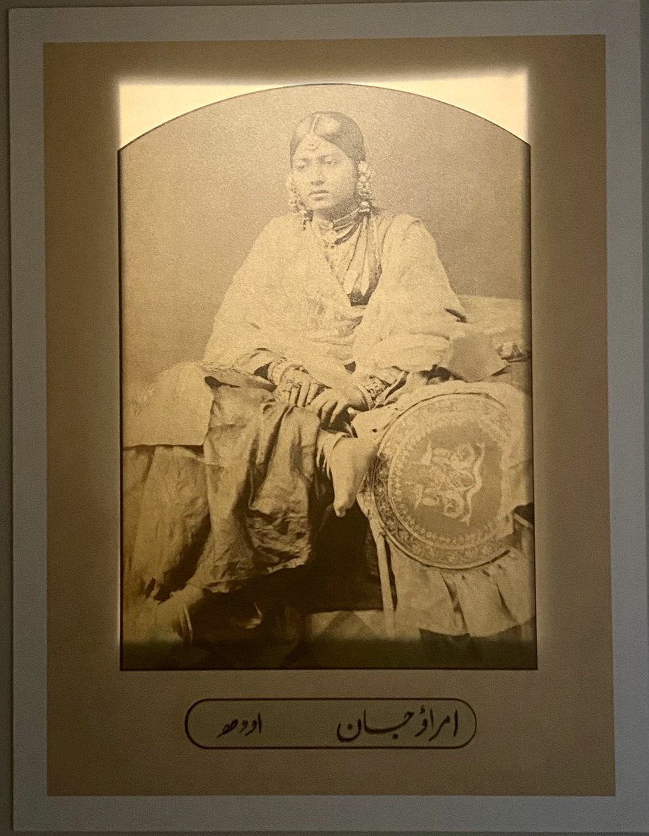 uditkulshrestha's tweet photo. You must have heard of Umrao Jaan of Awadh. 

You must have seen the film Umrao Jaan ft. Rekha, Farooq Shaikh and Naseeruddin Shah. 

Interestingly, there’s a photograph that exists of the real Umrao Jaan of Awadh and other beauties from Oudh. 

This is Umrao Jaan in real https://t.co/hlIstLDKJk
