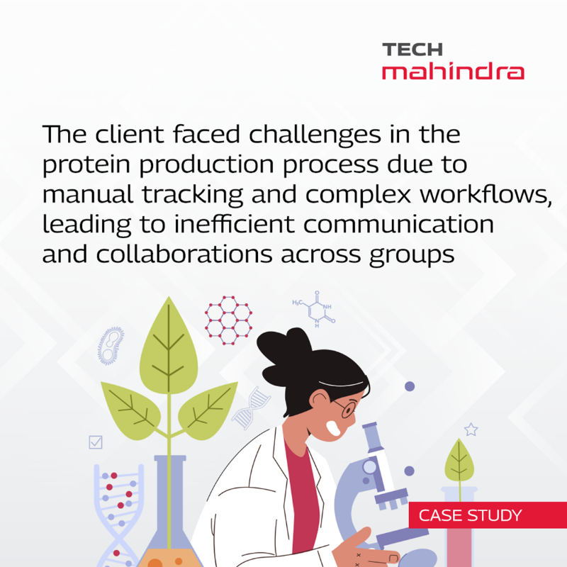 tech_mahindra's tweet photo. Discover how @Tech_Mahindra and @Pega designed an innovative request management platform that simplifies reagent delivery for life-saving drug research for an American #biotech company.
Know more: https://t.co/p5Hm39XYXx
#NxtNow #DigitALLScape