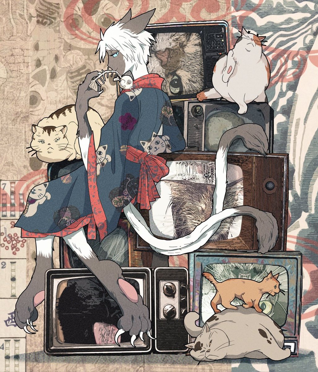 LiTman_WFH's tweet photo. And for the final day of #RIPTOBER
Last but not least, Hearts - Cat Youkai
Lovingly created by @Kokososo_NFT and inspired discussions with @Wrathtank_avax
Owned by @RIPDAOAVAX https://t.co/uDtCXVPt6B