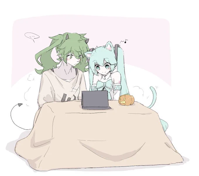 ハロウィンから再掲する初音ミクミク #初音ミク