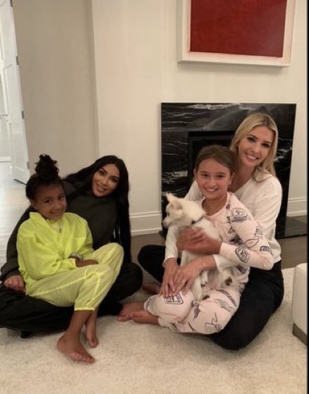 When did Kim Kardashian and Ivanka Trump become best friends?