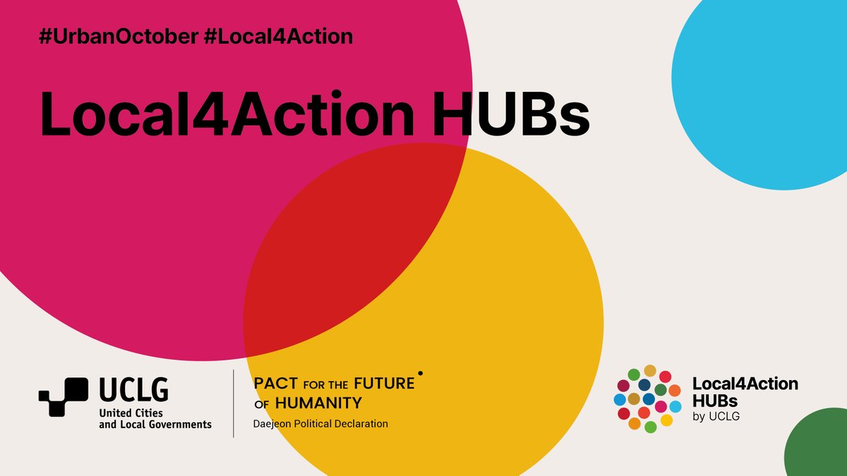 Our #Local4Action HUBs are growing from strength to strength 🔧We're thrilled to share the Program is upgrading to a Local4Action HUB Facility! Expanding the expanding services for members & accelerating SDGs w/ transformative local action at the center✊🏾 #UrbanOctober #WCD2023