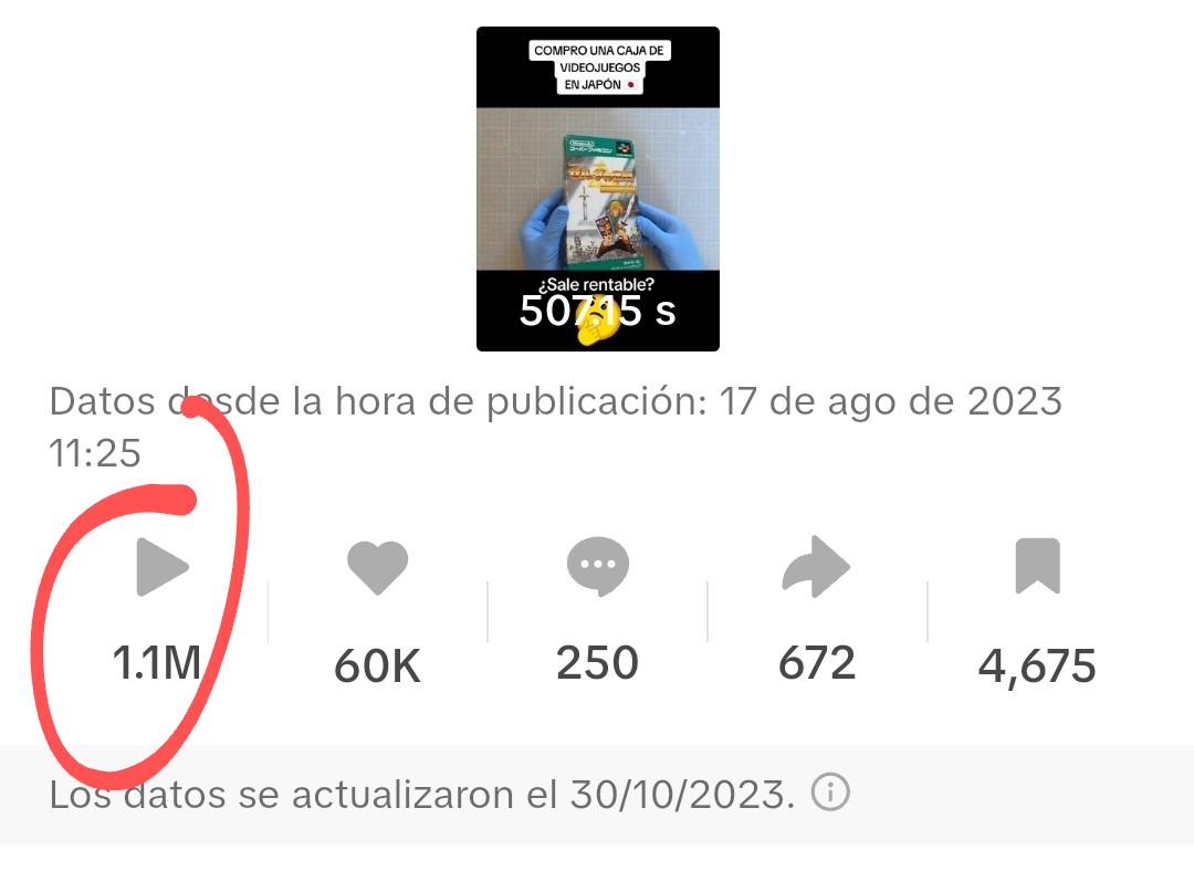 Mi primer millón de visitas en un tiktok 🥳

¿Para qué ha servido? Han llegado DOS follows nuevos en twitch 😂 no es coña. Parece que Tiktok está hecho para que no salgas de ahí.