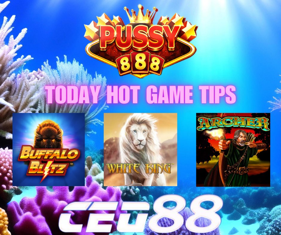 CEO88AUS's tweet photo. 🔥Today Hot Game Tips🔥
📆 31/10/2023

🎰Product :  PUSSY888
🎮 BUFFALO BLITZ
🎮 WHITE KING
🎮 ARCHER

📱Whatsapp : https://t.co/g6C6mGNUjr 

#onlinepoker #OnlineCasino #GamblingTwitter #gambleresponsibly #CEO88 #Winlikeaboss #OnlineRummy #Australia #GamblingTwiitter https://t.co/ld64sPHpga