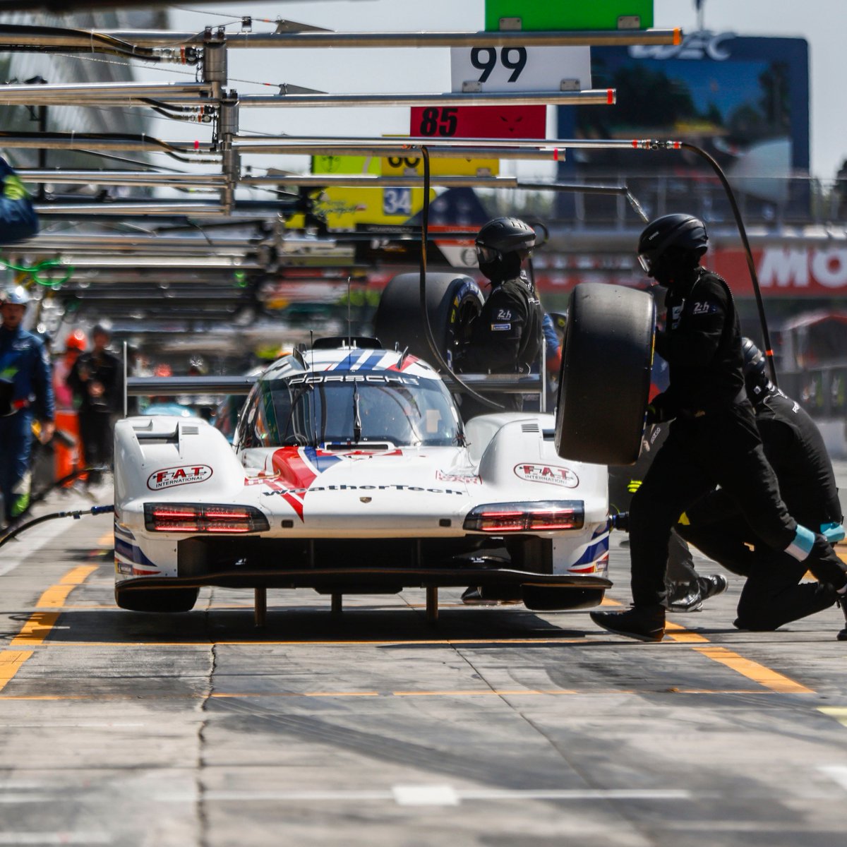 PorscheRaces's tweet photo. #WEC - “We want to continue our upward trend", explains @GianmariaBruni (@ProtonRacing #Porsche963). "We started the season late, but have gained a great deal of experience, data and knowledge over the past weeks. I’m confident  that we’ll be very strong again in Bahrain." https://t.co/Uax8P5fY8V