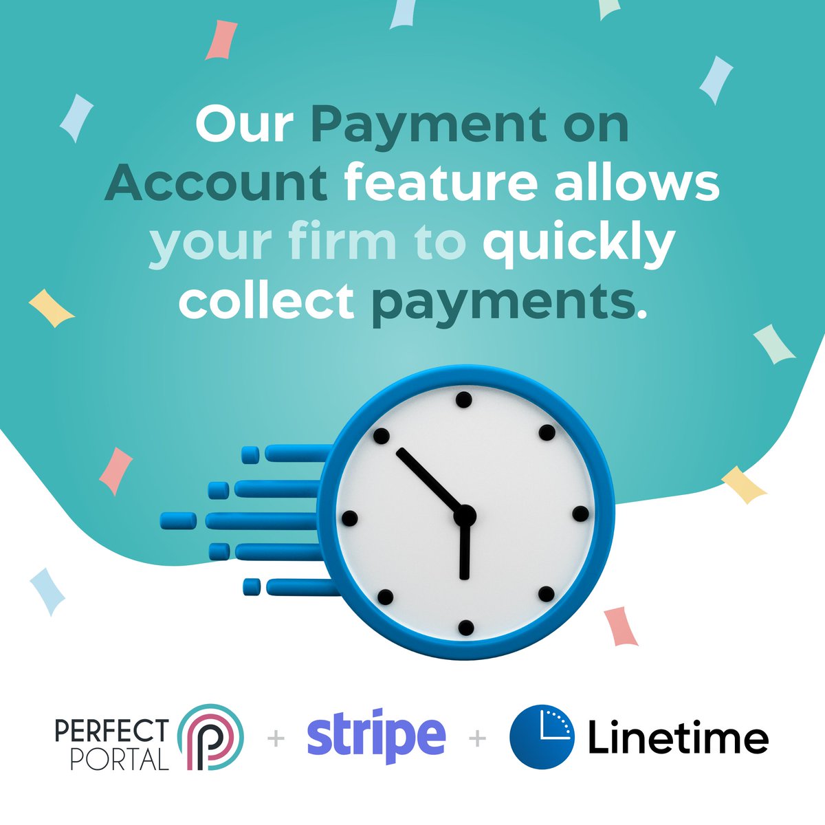 Want to manage client payments on account quickly, securely, and effectively? Now you can with our #PerfectPortal + #Linetime integration.

Find out more about how we can help your firm by booking a demo below👇
zurl.co/951T?utm_sourc…