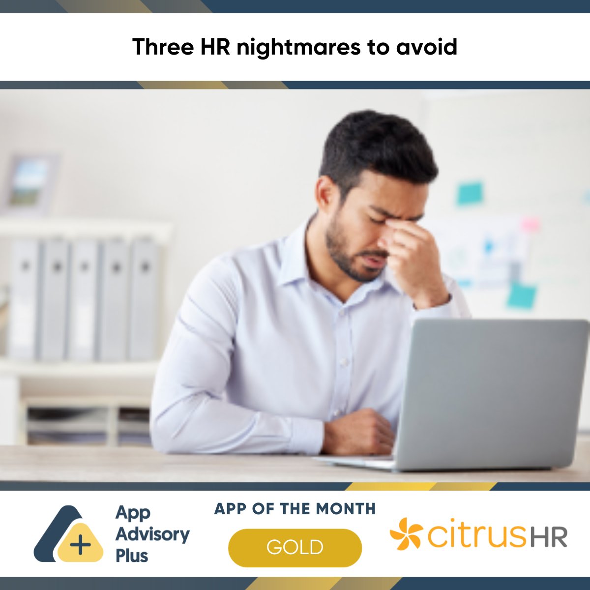 👻 Learn how to avoid these three HR nightmares with @citrusHR 👉 appadvisoryplus.com/resources/blog…

Enjoy some free advice in this short blog on how to avoid making these business mistakes.

#hr #payroll #menopause #lgbt #asthma #discrimination #protection #longtermsickness