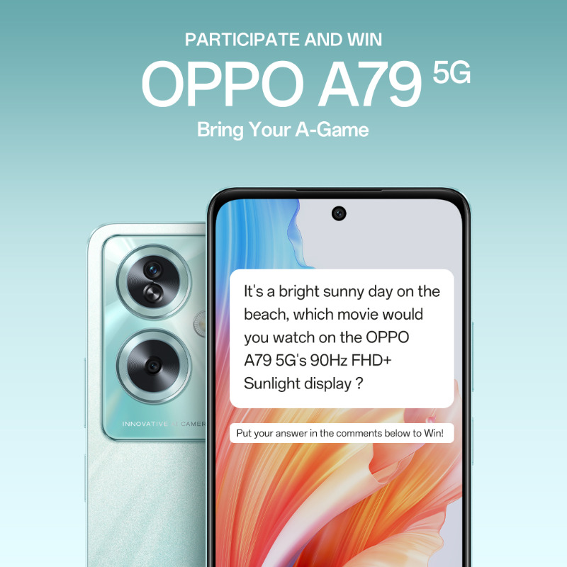 Which movie would you choose for the perfect beach-viewing experience? Share your choice and stay tuned for a chance to win #OPPOA795G! 🏖️🍿 T&C apply- bitly.ws/YV73