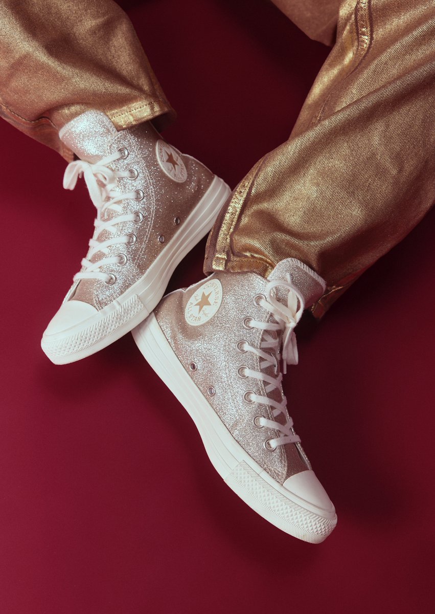 #Converse 'All Star Hi' are a metallic dream ✨ #officelovesconverse  bit.ly/409A4pe