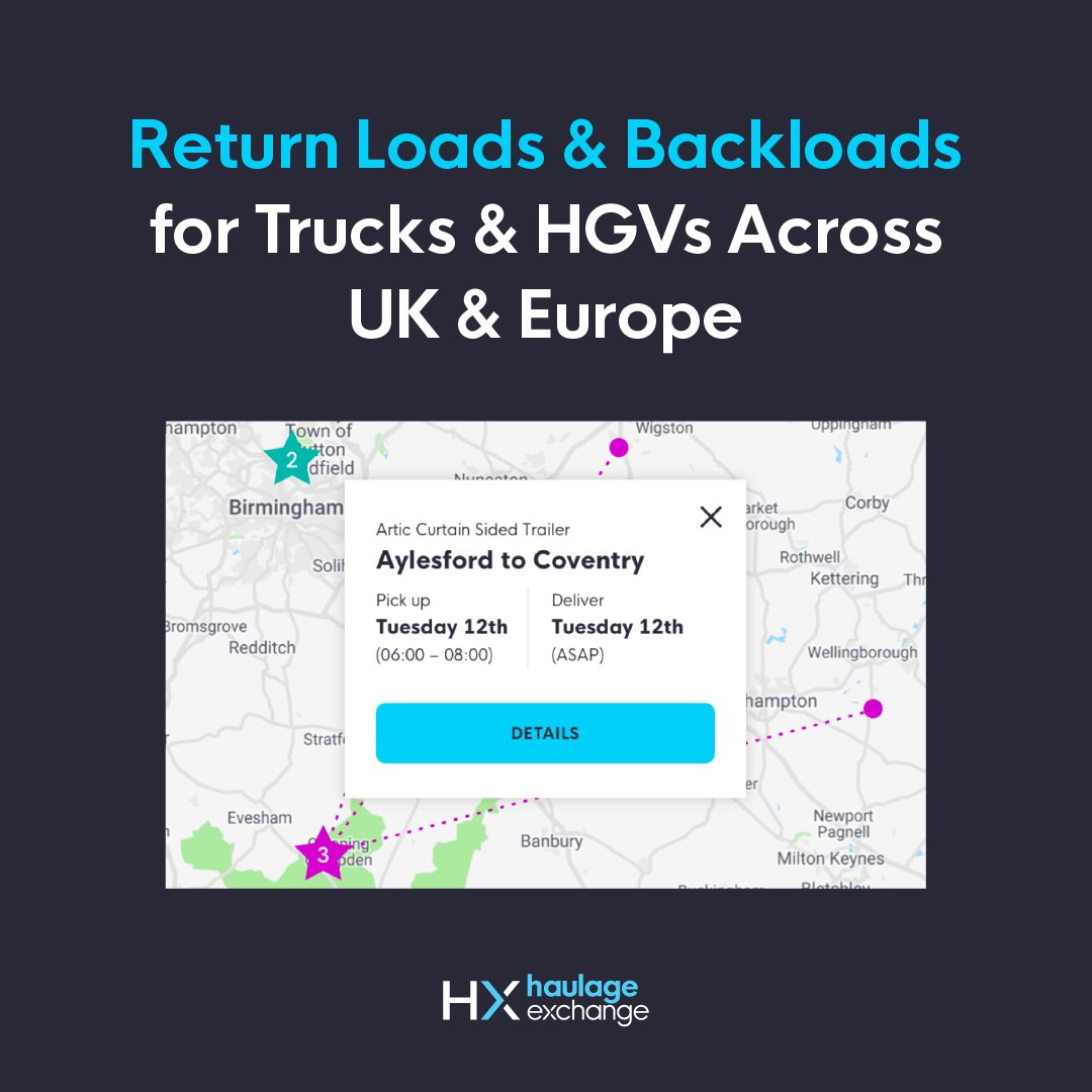 ↩️  Turn wasted opportunities into profitable journeys with our Return Loads feature. 

Whether you're an owner driver or a haulage business, you can say goodbye to empty vehicles, and hello to increased revenue! 👋

See what's available in your area: bit.ly/3QkgSAE