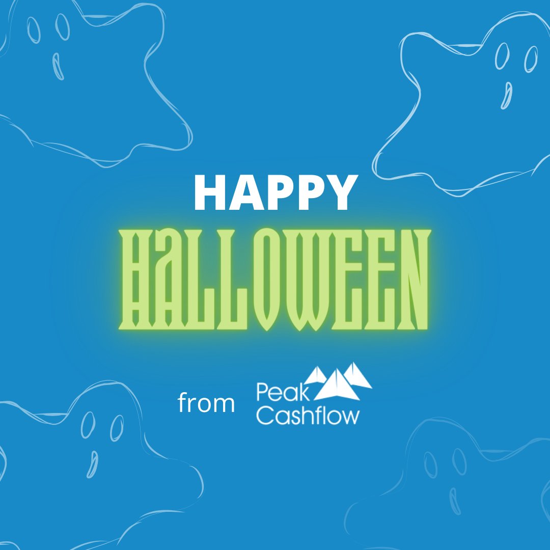 PeakCashflow's tweet photo. Happy Halloween from Peak Cashflow! 🦇

No tricks, just financial treats that'll make you scream with delight! 👻

#Halloween #HappyHalloween https://t.co/xVdkBQ95rv