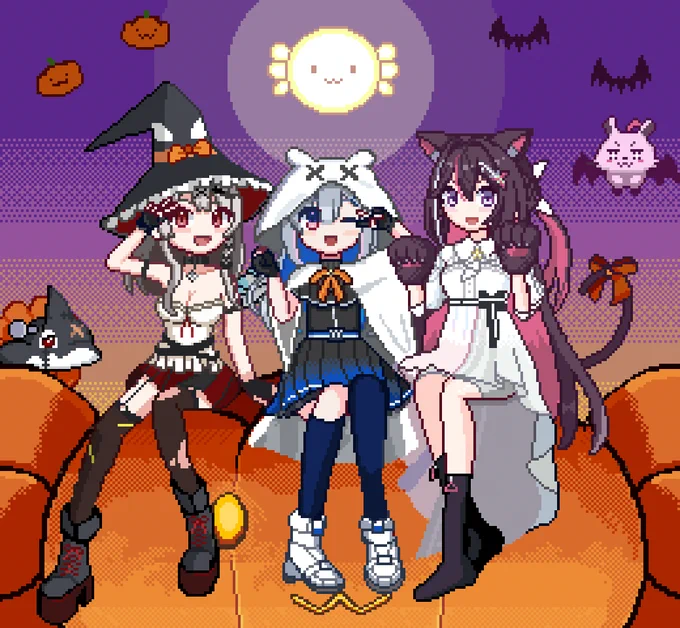 かなけんHalloween #さかまた飼育日記 #かなたーと #AZKiART