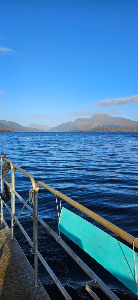 Hazard buoy work 
,Loch Lomond❄️🌞<a href="/lomondtrossachs/">Loch Lomond & The Trossachs</a>