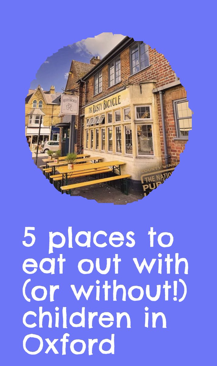 Wondering where to grab a bite in Oxford with children? We’ve got you covered: littleoxplorers.com/5-places-to-ea…

(Psssst, you don’t have to bring the children with you! 🤫)

#oxford #oxfordwithkids #oxfordblogger
