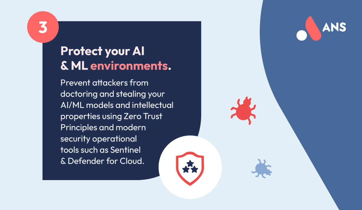 ANSGroup's tweet image. Your AI and ML assets are goldmines, and cybercriminals know it. Explore advanced security tools and Zero Trust Principles to shield your intellectual property from attackers.
#CyberSecurityAwarenessMonth2023 #CyberMonth2023