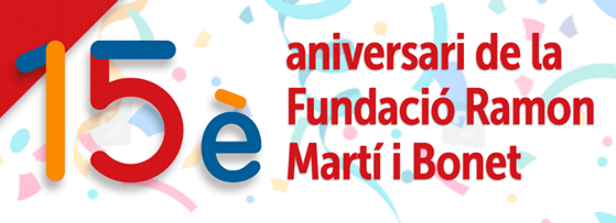 FundacioRMB's tweet photo. @meteocat @meteorac1
Aquest dijous celebrem els 15 anys de la Fundació Ramon Martí i Bonet, una entitat sense ànim de lucre que treballa per millorar la salut visual de persones en situació de vulnerabilitat.

L'acte serà a l'aire lliure al @CosmoCaixa_CAT. Tindrem bon temps? https://t.co/HCbxBgjZ12