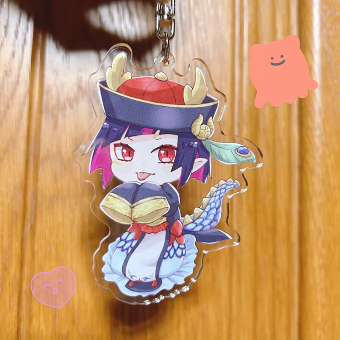 色飛び凄いけど!アクキー作っちゃった