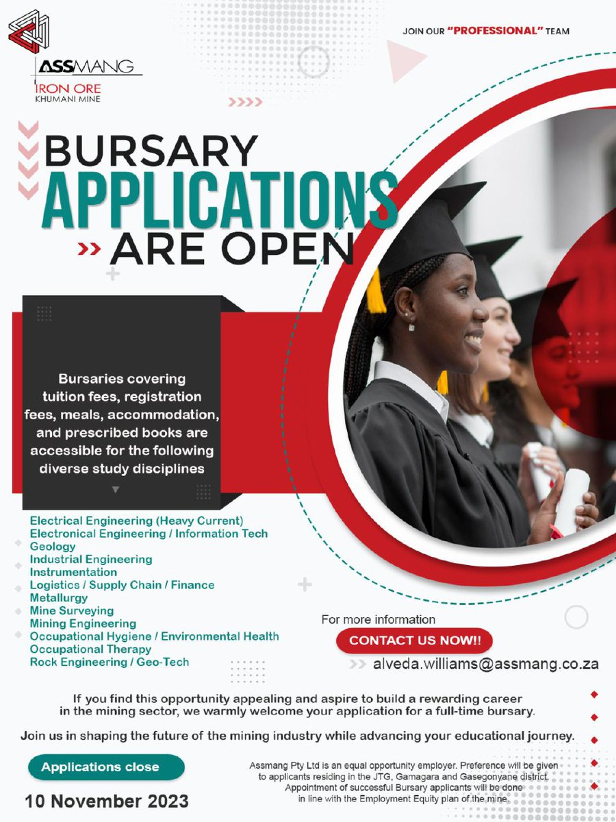 🚀 Khumani Bursary Opportunities are OPEN!!! 🚀