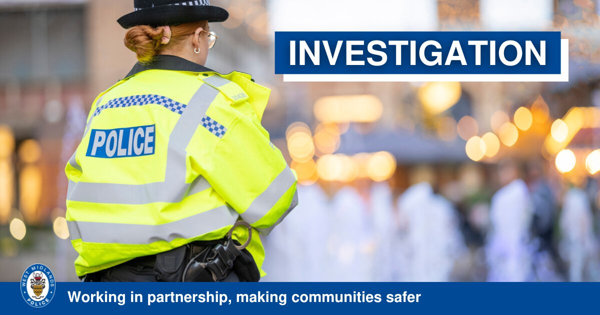 West Midlands Police tweet media