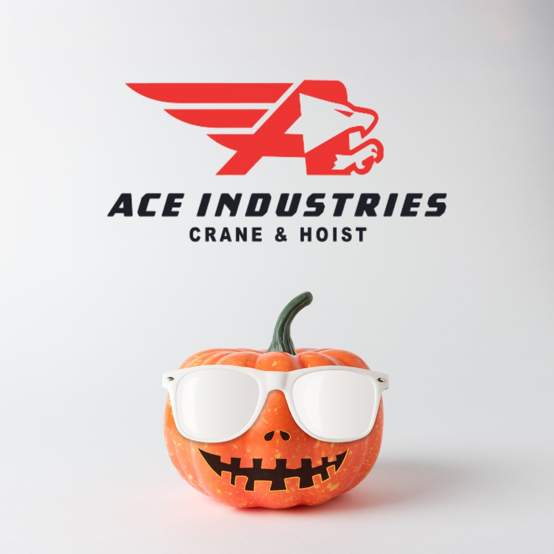 🎃 Lifting spirits and heavy loads this Halloween! Have a spooktacular day! 🦇🏗️ #AceIndustries #Halloween