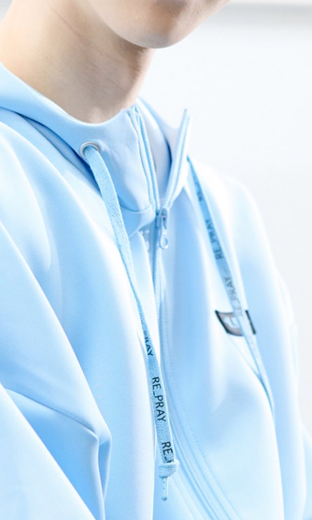 羽生結弦 RE_PRAY ジップパーカー 水色 ブルー 【公式通販】
