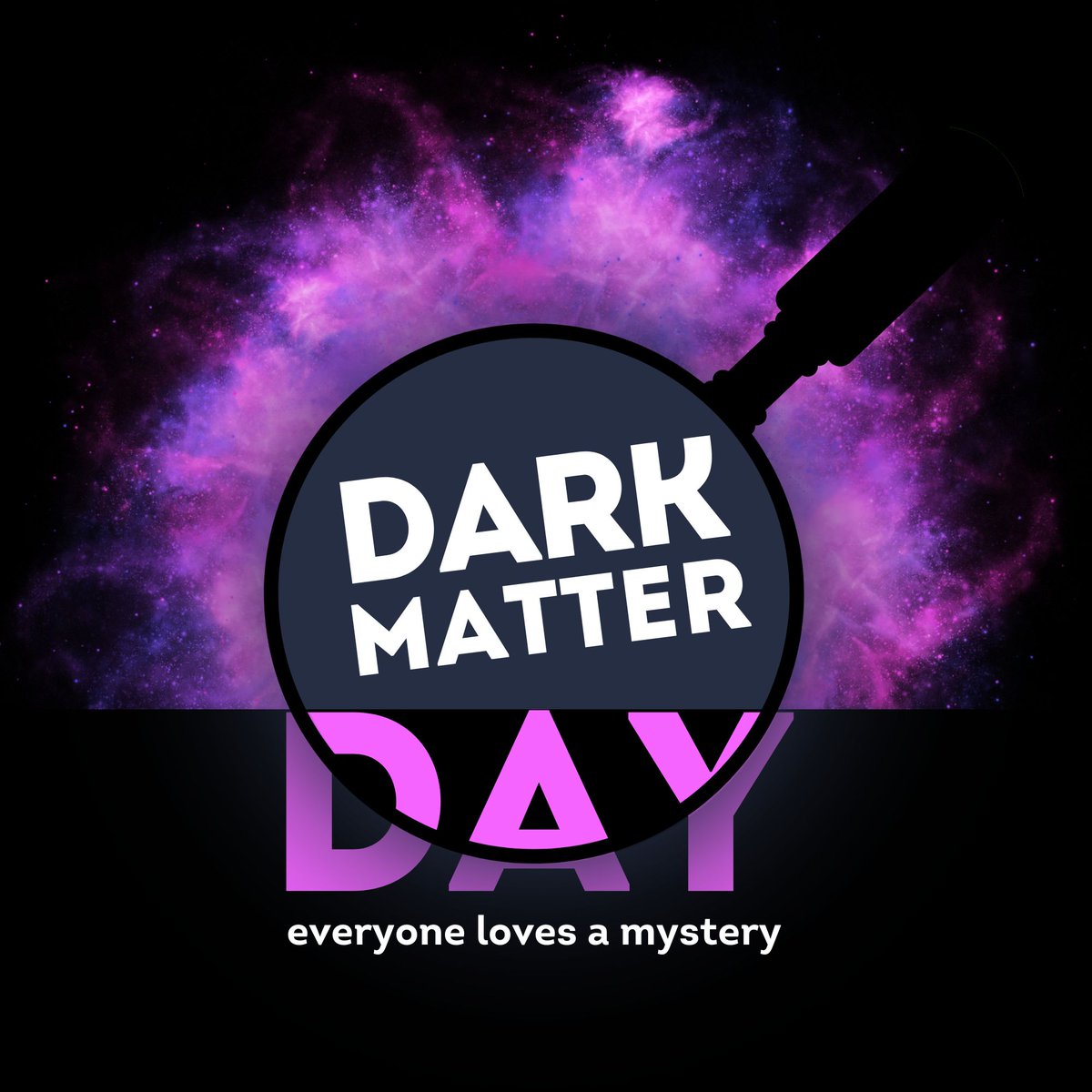 It's #DarkMatterDay! We're celebrating the amazing hunt for mysterious dark matter, which makes up 26.8% of our Universe. Don't miss our live #Xspace on 9 November at 2 p.m. with scientists from @CERN, @INFN_, @CHIPP_news, @_nikhef, @CzechAcademy and @CNRS_IN2P3 #AskAScientist