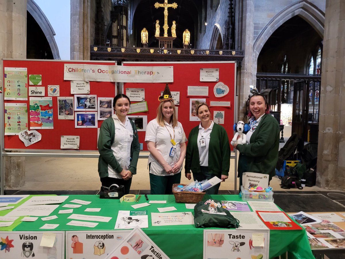 Come and join the fun at our pop up hospital. Newcastle Cathedral today