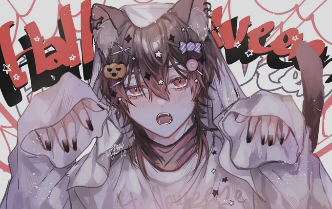 「brown hair cat boy」 illustration images(Latest)｜5pages