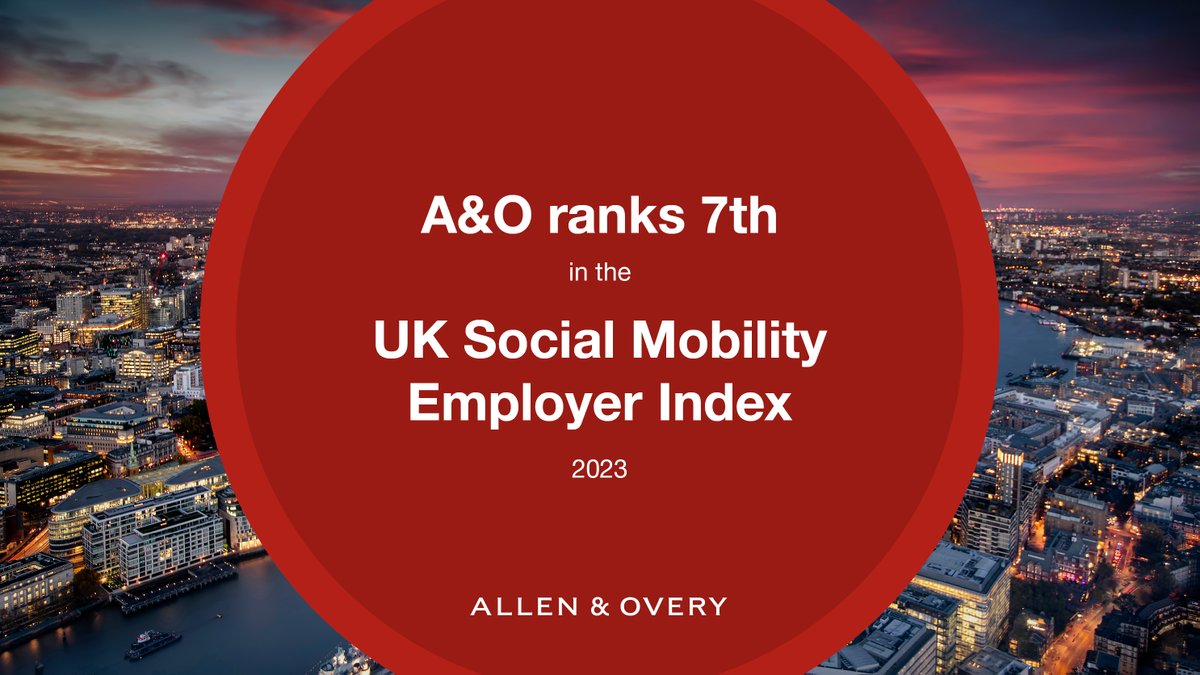 We are proud to be recognised in the top 10 of the UK Social Mobility Employer Index. Read more here: bit.ly/3MjzmQQ #SocialMobility #SMFIndex23