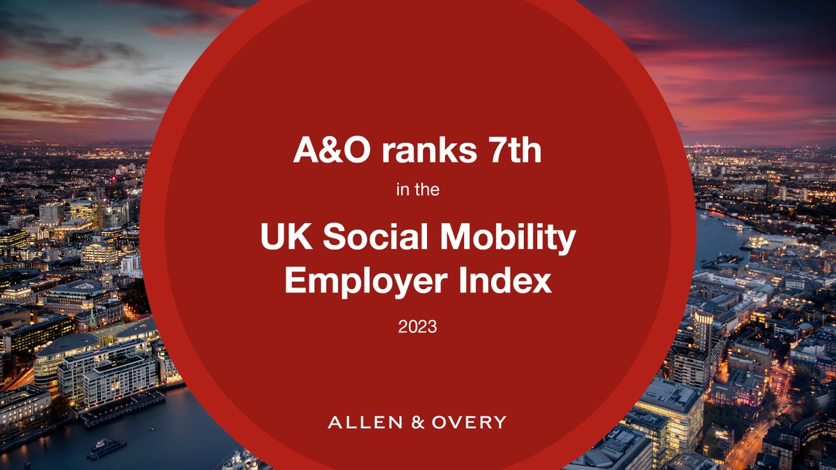 We are proud to be recognised in the top 10 of the UK Social Mobility Employer Index.

Read more here: bit.ly/3MjzmQQ 

 #SocialMobility #SMFIndex23