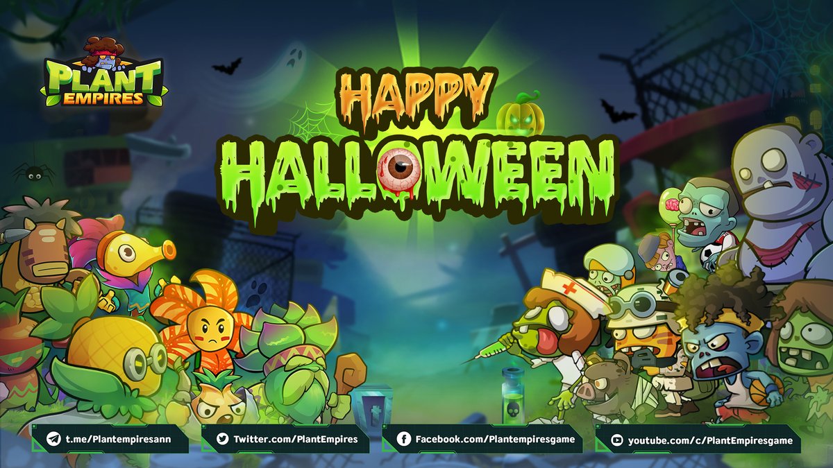 Happy Halloween Plant Empires 

#PlantEmpires #Halloween #Play2Earn