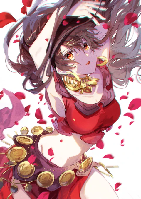 #オクトラ周年祭 #オクトラ芸術の覇者2023 #イラスト部門 おめでとうございます、テリオンEXと星6首を長くして待っております