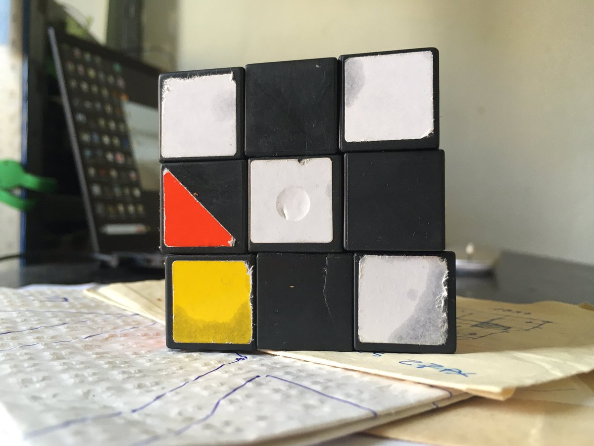 h3minus1's tweet photo. Why Rubik's cube? Gas Prices go down and I'll show why. Shifting Grid by H2Random @SuperRare  

#cryptoart #nft #generativeart #gif #animation https://t.co/fBYVUfSNPs
