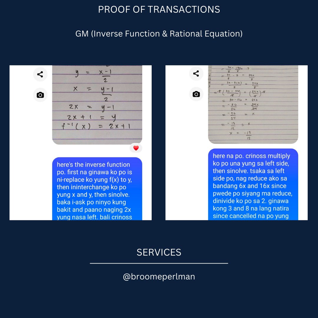 broomeperlman's tweet image. just wrapped up another math deal with my new client! still open for acad commss, so feel free to slide into my dms

#comstwt #generalmathematics #acadcommissioner #lfclients

lf acad commissioner lf acad commissions