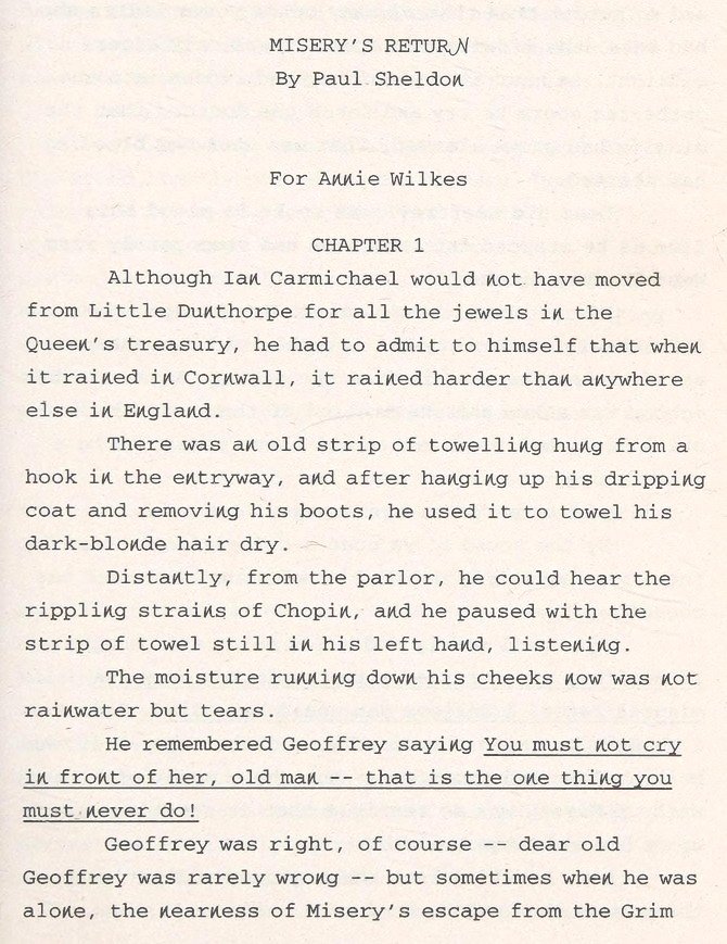 MissingLettersB's tweet image. Our favorite horror movie (and book) has to be MISERY because there is a #MissingLetter that runs through the whole last portion.

#HappyHalloween